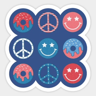 4th of July Sticker